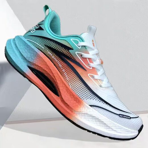 Beliebtes Mesh Casual und Sporty Trendy Herren-Laufschuhe Schaum Popcorn Kee-resistente Sportschuhe Dad Schuhe LS-825 Lila 43