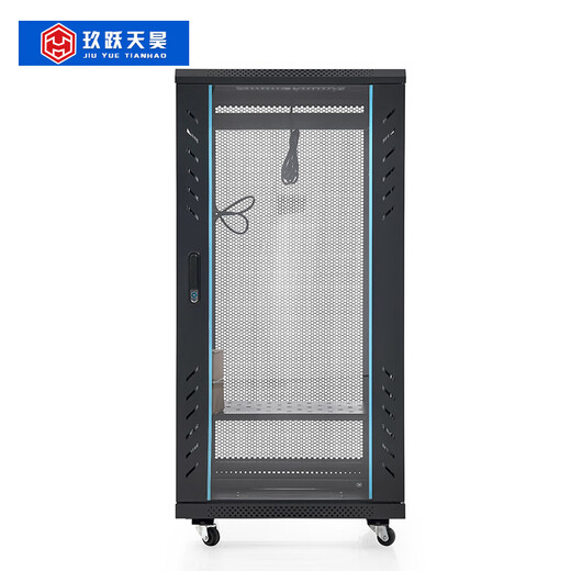 Jiuyue Tianhao TD series network cabinet UPS weak current monitoring cabinet 15U18U22U28U32U36U42U Monitoring server cabinet standard 19-inch cabinet TD6622 height 1200 width 600 depth 600 thickened 22U