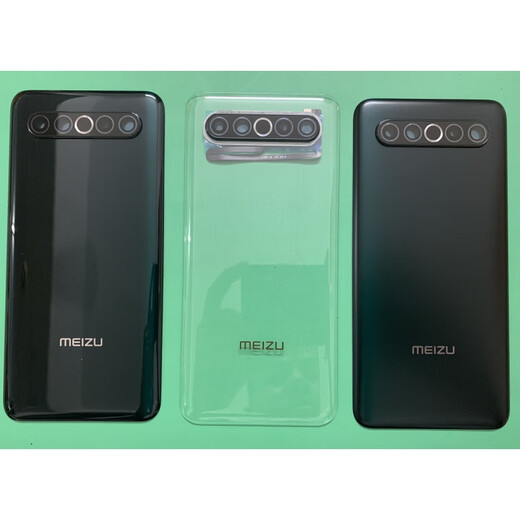 Meizu 17 17pro original back cover AG glass back cover mobile phone back cover battery back cover mobile phone battery cover 17/17pro adapted single back cover (white)