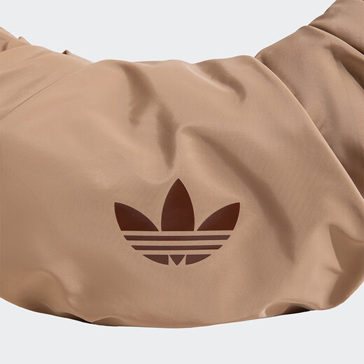 Adidas clover Frauenbeutel SHDR -Tasche 3,0 l Klassischer praktischer großer Wolkenbeutel Sportarten Umhängetasche Ka9272/warme Sandfarbenkapazität: 8 Liter 27 cm 49 cm