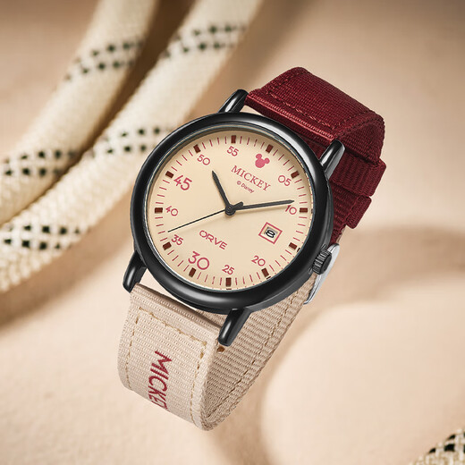 Disney Student Watch Personalidad para hombres Trend Middle School Junior High School Teenager Calendario Luminous High School Electronic Watch Male Watch Red Mk-12149
