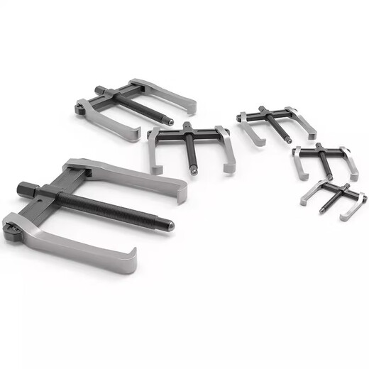 Kraftwell Strahl Zwei-Klauen-Zieh-Pferdentragentfernungswerkzeug Top-Abzieher Auto Reparatur Ziehung Radzieher 3 Zoll PU3559A Mini Zwei-Klauen-Ziehpferd 3 Zoll PU3890A