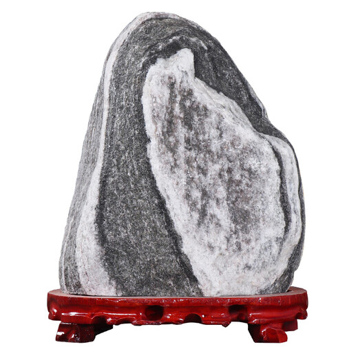 XMSJ Authentic Taishan Stone Filling Ecke Natural Rohstein Taishan Stone wagen es, Innensteiner -Steiner Ornamente A3881 Majestätische Taishan zu sein