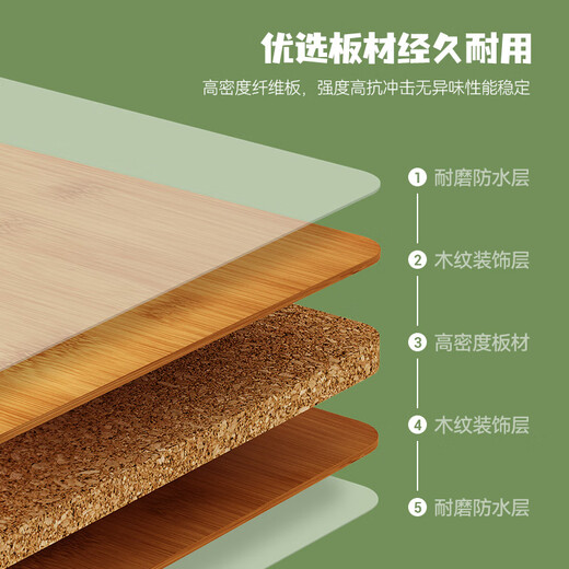 Le Aijia simple floor-standing flower rack living room multi-layer green plant flower pot rack simple bamboo balcony hanging basket shelf storage shelf