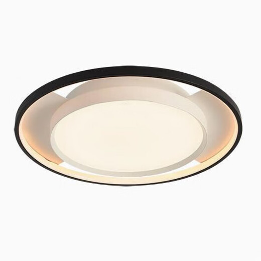 Yingtang 2025 new store Guanghui WCX11965 living room lights home bedroom ceiling lights modern and simple Guanghui 1095*695mm160W white and black