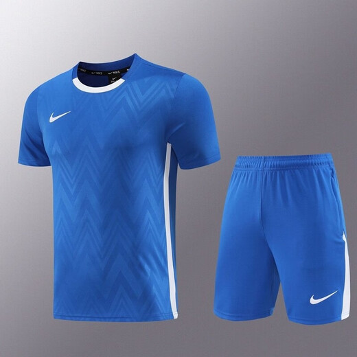 NBA Kids-nike Sports Nouveau entraînement de football d'athlétisme fonctionnant à sèche rapide Sports secs à manches courtes Shorts de sport Nike Nd06 Color Lan Shorts Set Nike S
