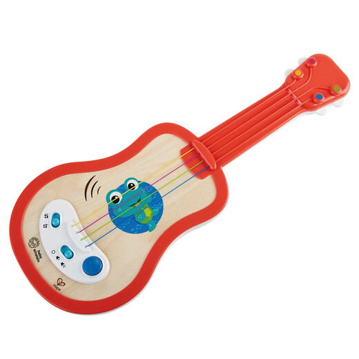 Hape [export to domestic sales] Early education toys intelligent touch ukulele baby birthday gift 800857