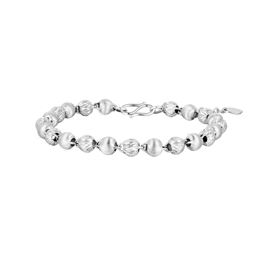 China Gold (CHINA GOLD) platinum PT950 bouncy bead bracelet platinum bracelet as a birthday gift for girlfriend and wife. The bouncy cat eye bead bracelet weighs about 8.2g