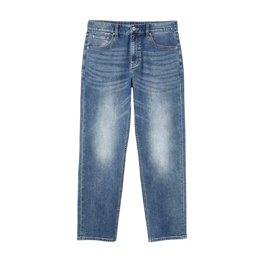 杰克·琼斯（JACK&JONES）春季新款时尚潮流百搭休闲高弹力凉感直筒休闲男牛仔裤225132016
