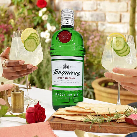添加利（TANQUERAY） 洋酒 金酒 杜松子酒 琴酒 700ml