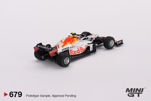 Dilanni (Dilanni) Mini GT Car Modelo F1 [Craftsmanship] 1: 64#679 Red Bull Redbullrb16bf1 Deslizamiento de vapor [1/64Minigt#679 RED Bull No. 11 Liquidación, Entrega instantánea