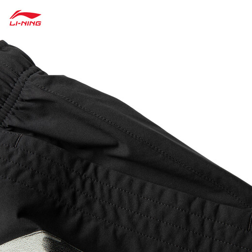 Li Ning Badfive 丨 Sports Shorts para hombres 2025 Nuevos productos de productos sueltos Pantalones cómodos AKSV699