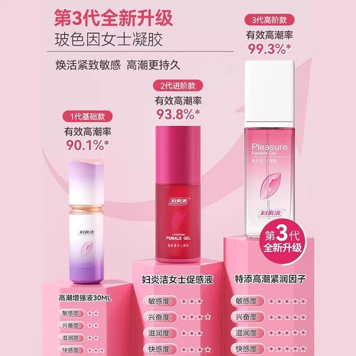 妇炎洁高潮液女性敏感润滑剂润滑油私处增强欲望中老年房事用滴上求插液