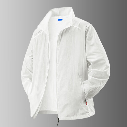 Guqian Summer Lightweight Quick-drying Sun Protection Clothing Men's Jacket Outdoor Leisure Travel Sun Shade Fishing Clothing Sports Versatile Trend Dark Gray XL - Recommended 135-150 Jin Jin equals 0.5 kg