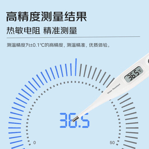 Citizen Electronic Thermometer LCD Large Screen Waterproof Energy Saving Portable Thermometer Armpit Thermometer CTACN319