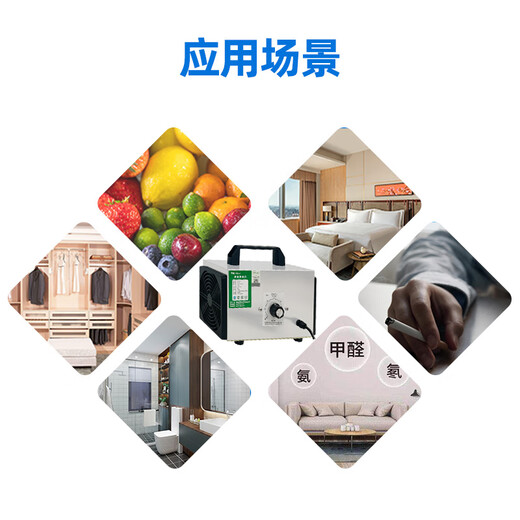 IGENU portable ozone generator household disinfection machine food factory breeding farm cosmetics workshop packaging room public toilet garbage room sterilization and deodorization new house formaldehyde odor removal 10g trough type upgrade