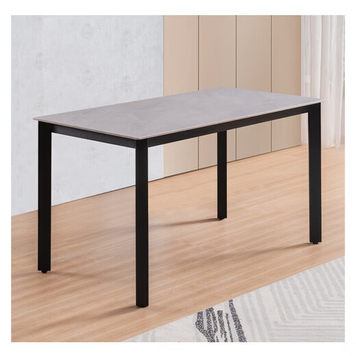 XMSJ Pied de Table en Ardoise à Pied Droit Pied de Table en marbre Pied de Table en Carreau Base de Table en Bois Simple Fixe sans Poutre Centrale adapté au Pied Droit de Bureau 14070