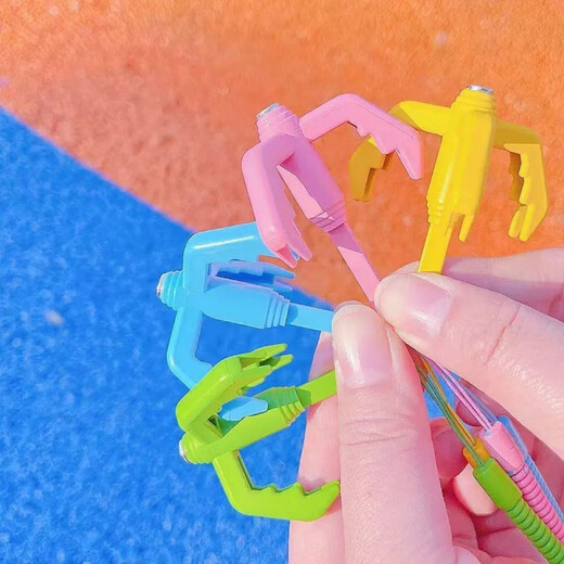 Zhike Danzi Hook Claw Spring Hook Klaue Internet Promi kleine Spielzeugprops Geburtstagsgeschenk Kinder Unzifte Spielzeug Plastikklaue Grüne Hochsexuelle Feder Haken [Ein Packungs-Eierklauenhaken [Versenkbares magnetisches Saug]