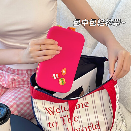 护照夹保护套钱包卡包一体旅行随身便携登机牌拉链出国证件收纳包 灰白护照证件收纳包