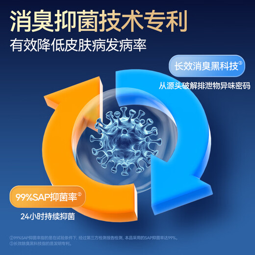 Ashule night-use adult pull-up pants L2 tablets deodorizing underwear type diapers for the elderly and pregnant women diaper trial experience pack