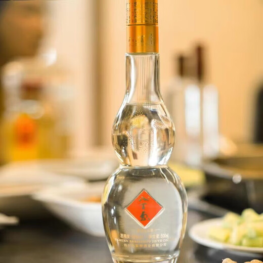 Pengzu Babaishou Golden Wine 52-degree strong fragrance pure grain high-grade liquor 500ml Chinese time-honored brand intangible cultural heritage craft 52%vol 500mL 1 bottle Single bottle