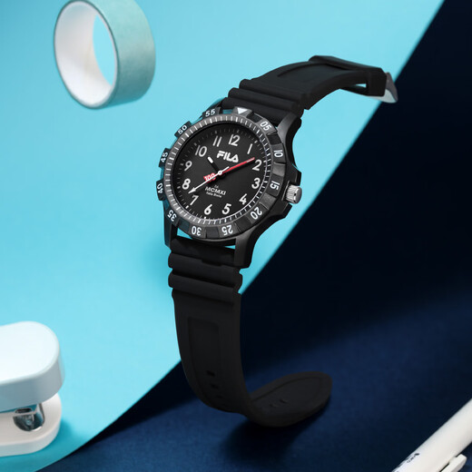 FILA New Year's gift student watch dial indicator waterproof men's and women's watch student examination watch 6673-001