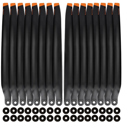 DJI Agricultural Plant Protection UAV T70 T70P T100 Fibre de carbone 6223 Dureté de l'hélice de la lame, fibre de carbone striée T70 / T70P-CWCCW un chacun
