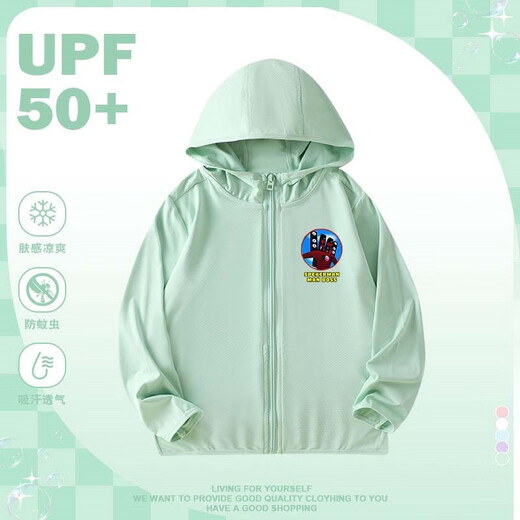 Disney's new anti-UV casual tops for summer, all-match speakers, monitors, TV people, printed outdoor sun protection clothing, 4 types of blue 110