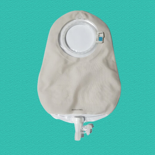 Kangle Baoshengshu Mio two-piece urine bag 11500 two-piece snap-on urinary tract ostomy pocket 60mm anti-reflux urinary bag [5 sets] 11500 urine bag + 16961 deep convex chassis