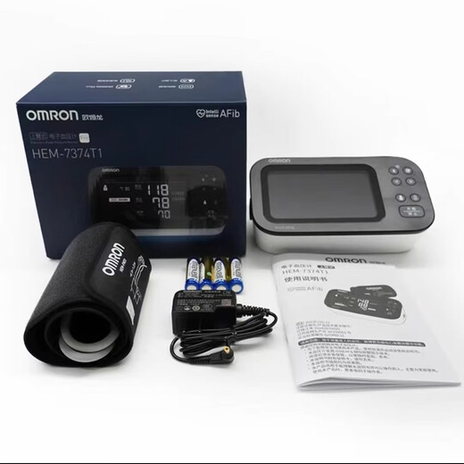 Omron (Omron) Elektronischer Blutdruckmesser (Oberarmtyp) _ HEM-7374T1 Oberarm Typ Haushaltsblutdruckmessung Instrument Hochgenauige Oberarm Hem-7374t1 Oberarmart