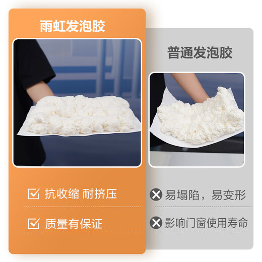 Yuhong waterproof PU200 reinforced polyurethane foam glue foam glue foaming agent door and window caulking agent 750ml