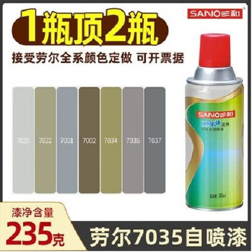 7035 Selbstbemalte Raul Ral7000/7011/7016/7024/7031/7032/7037/703 B05 Sea Grey