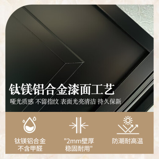 XMSJ中古带孔磨砂厕所门法式复古平开门卫生间厕所钛镁铝 圆弧款-双包门套活动到手价1098