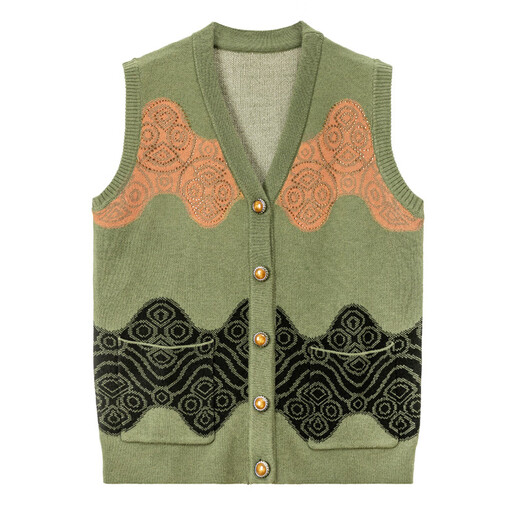 
Ziweiqi, middle-aged and elderly spring clothes, female grandma jacket, elderly women's vest, old lady clothes, mother spring and autumn horse clip, purple (12805) 2XL (recommended 135-145Jin[Jin equals 0.5 kg])