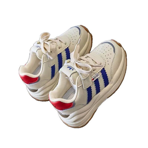 S.Sofea Kinderweiche einzige weiße Schuhe für Jungen und Mädchen Frühling und Herbst Neue Freizeitsportschuhe für Schüler 9901 Meter schwarz 26 / Inner Länge 16,2 cm