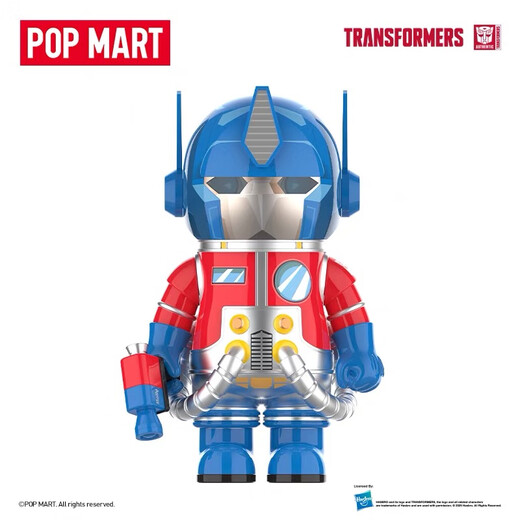Pop Mart (Pop Mart) Mega Space Molly 1000% Serie de colección Optimus Prime Fashion Ornaments General General Optimus Prime 400% (30 cm)