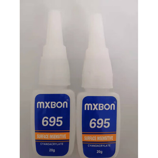 LISMMXBON695瞬间胶 用于玻璃电子元件塑料类橡胶类金属类木材类 695