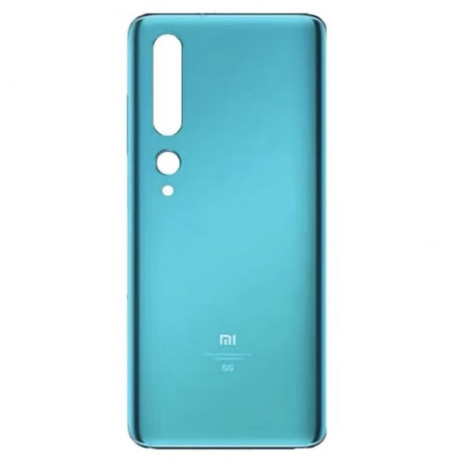 MI10 back cover glass replaces 10Pro phone back cover Mi 10 back cover ice sea blue heat dissipation cotton + sealant