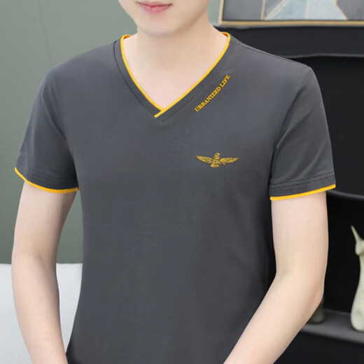 Camiseta de manga corta de los hombres clásicos del automóvil