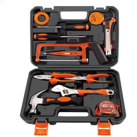 Ye Yu 100-piece household tool box set wrenches screwdriver pliers hammer tool combination woodworking electrician tools main picture