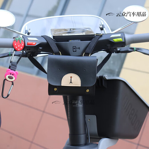 适配九/号电动车VZmix宝宝椅挡风板后视镜挂包堵头仪表罩改装配件 VZmix宝宝座椅