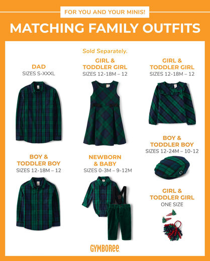 GYMBOReeGymboree Girls and Toddlers Long Sleeve Knit Top, Green Plaid Pleats, 8 Green Plaid Pleats 8