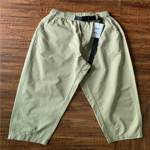 Wie coole Männer Karottenhosen losen Sommerdünne Arbeithosen Breite Version Japaner Casual Hosen Fett neun-Punkte Retro Black M120-150jin [Jin gleich 0,5 kg] Alle Größe