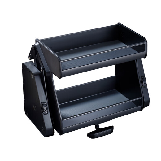 Maxle Kitchen Yunna Hanging Schrank Hebekorb Pulldown Schrank Pulld-Down-Korb Dreischichtiger Gewürzrock mit großer Kapazitätsnahrung Blau 750 (Schrankbreite 726-736 mm) 4 Waschmaschine