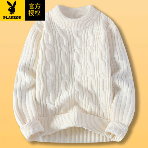 Playboy (playboy) mi-col roulé pull rouge.