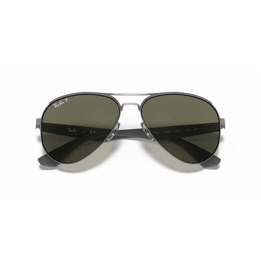 Rayban (Rayban) männliche und weibliche Pilot-Sonnenbrille Klassische, vielseitige trendige Sonnenbrille Urlaubsreise Brille Kröte RB3523 Gunmetal_Green Classic G-L