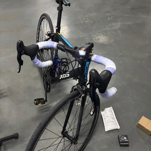 Baichao Road Bike Mountain Bike Bicycle Anti-slip Handlebar with Gradient Color Road Bar Wrap Handlebar Cycling Equipment Suitable for Various Car Models Gradient Powder - Push High Quality 1 + Finishing Glue Single Suggestion