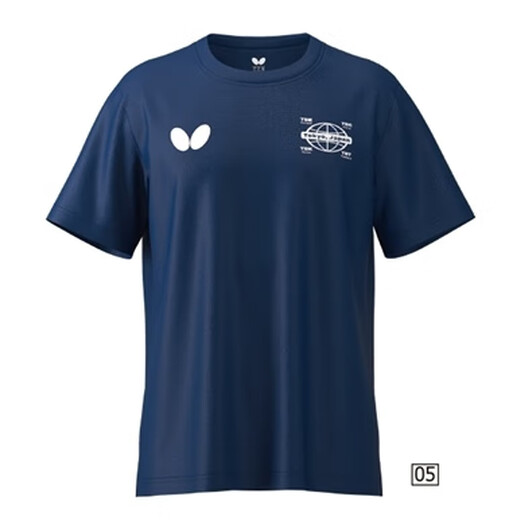Ball Ball Butterfly Table Tennis 25 Nouvelles compétitions à manches courtes Competition sportive T-shirt sèche Absorbant de sueur