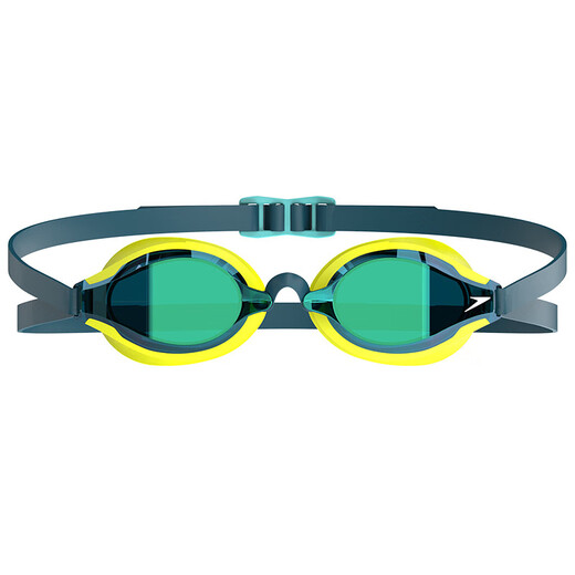 Speedo 2025 New Shark Skin Professional Competition Coated Swimming Goggles 2nd Generation HD Anti-fog and Anti-glare Super Yellow/Cobalt Blue/Emerald ONESZ