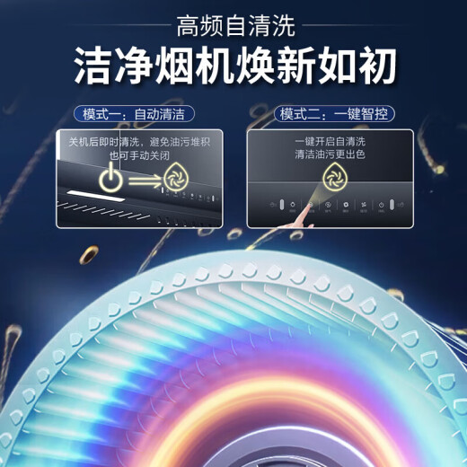 海尔（Haier）抽油烟机家用烟灶套装顶侧双吸油烟抽烟机大吸力机厨房燃气灶具二件套7字侧吸式变频EC723 【两件套】4.5KW猛火灶Q2BE50(液化气)